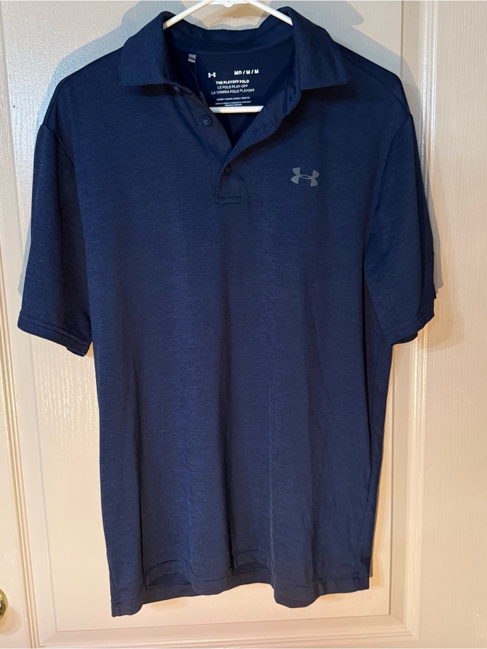 Under Armour Navy Blue Performance Polo
